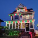 forest | 뉴욕 말고 뉴저지 크리스마스 조명 린드허스트(Lyndhurst) Forest Ave 후기｜너무 조용했던 크리스마스