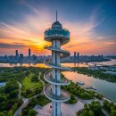 신천생태하천A | 출렁다리와 전망대 도심속 힐링 명소, 올해 개장한 대전 갑천생태호수공원