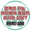 [온라인상담: 경계성 지능 아이에게 필요한 검사와 상담?] 한국아동청소년심리상담센터 이미지