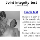 (Shoulder)Joint integrity test 이미지