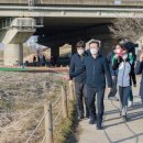 안양천 산책로 이미지