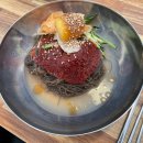 매콩돈까스와 냉면 이미지