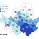 2014년 서울 자치구별 평단가 이미지