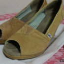 흔하지않은 TOMS 탐스 웨지힐 camel cord wrap 5.5 이미지