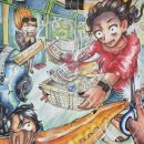 영재입시학원 | 🎨 에이랑입시미술학원 영재키즈반 6학년, 상상력이 살아있는 애니메이션 작품 공개!