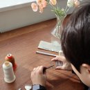 가죽공예 목걸이 카드집 만들기 | 카드지갑만들기, 성수 가죽공예 공방 가지 않고 쉽게 하는 법