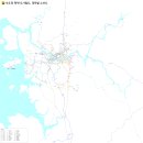 수도권 미래철도 지도형 노선도 (v110602, v2.0) 이미지