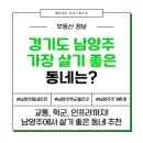 다산46통(자연앤e편한세상자이) | 경기도 남양주시 가장 살기 좋은 동네는?