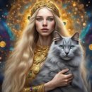 애묘(고양이)백과 - 니벨룽 (Nebelung) 이미지