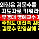 "김문수를 차기 지도자로 키워라" /"이진숙 김태규 박충권 김문수 민영삼 주목" ﻿권순활TV 이미지