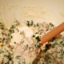 샌드위치나 베이글 <b>치트</b><b>키</b> 스프레드 "쪽파베이컨크림치즈"