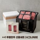려마트 | ++1 투뿔한우 선물세트 시그니처 려 솔직 후기 – 마장동 갈비살 설로인 업진살 구성 괜찮을까?