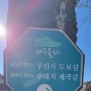 팔공산올레길 3코스 | 팔공산 올레길 3코스(부인사 도보길) , 8코스(수태지 계곡길)