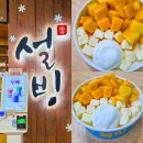설빙가경 | 설빙 애플망고치즈설빙 먹어보니! 망고 듬뿍 시원하네🥭