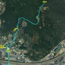 고답- 낙화산- ★중산- 중산2봉- 꾀꼬리봉- 평전산- 다죽 2 이미지