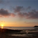 노을빛바다 이미지