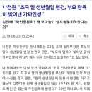 나경원 "조국 딸 생년월일 변경, 부모 탐욕이 빚어낸 가짜인생" 이미지