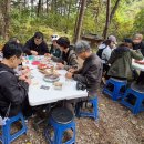 청량농업법인 소나무숲에서 목공예 체험 이미지