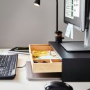 서랍형모니터받침대 | 이케아 수납장, 엘로벤 모니터 받침대 서랍 스텐드 크기 가격 후기