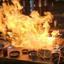 뜨거운 삼겹살 이미지