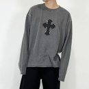 원사락 | 스케이터락 클래식 크로스 피그먼트 오버사이즈 니트 SK8ER ROCK 25FW Classic Cross Pigment Oversized...