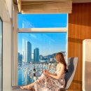 피자알볼로광안점 | 파크하얏트 부산 호텔 "이그제큐티브 마리나 스위트룸" 후기 ( 조식/ 수영장/룸서비스)