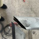 라인용접학원 | 부산 광안동 스텐 난간 수리｜계단 핸드레일 알곤용접 및 앙카 재시공