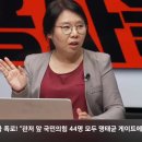 노영희변호사 관저앞 국민의힘 44명 모두 명태균 게이트에 걸려있어=＞나경원은 김건희쪽 걸려있다고 이미지