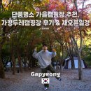 두레캠핑장 | 가을캠핑추천! 가평두레캠핑장, 단풍캠핑명소로 완벽한 가을을 맞이하세요~