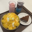 코코아 - 남구 정동로80번길 12 | 카페CW∣경산 대형카페∣망고빙수 허니코코아∣피규어 전시 관람 후기