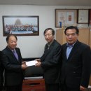 한국도로공사 동김천 영업소 지장협 김천시지회 후원금 전달 이미지