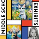 Middle School Arts Exhibits, May 19 - 23! 이미지