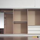 수원-0163 | 예쁜 붙박이 슬라이드장농 수원 청명마을 대우아파트 배송후기