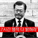 '문재인의 24시간은 국민이 알아야 할 공공재' 대선공약..그렇다면 47시간 어디서 무얼 했는지 분·초 단위로 밝혀라! 이미지