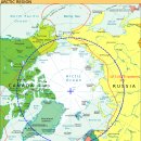 동지(크리스마스-기독과 전혀 무관) 신앙의 기준점, 북극권[Arctic Circle, 北極圈] 이미지