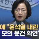 ﻿추미애 긴급 기자회견 "윤석열 내란 사전 모의 문건 확인" (2024.12.08/뉴스특보/MBC) 이미지