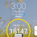 12월3일 수요일 만보걷기 이미지