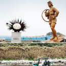 초도항 성게조형물 이미지