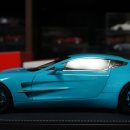 [Snowman&#39;s Museum] FrontiArt Aston Martin One-77 Open &amp; Closed Version in Baby Blue (#7/30) 이미지