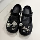 크록스 발레(crocs ballet) 블랙, 쿼츠, 레오파드 후기