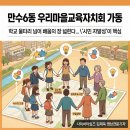 만수6동주민센터 | 남동구 만수6동, 학교와 손잡고 ‘우리마을교육자치회’ 로드맵 확정