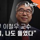 대통령 친구 이철우 교수 강남 화랑 사무실 나도 얘기 들었다 이미지