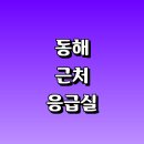 의료법인동해동인병원 | 동해시 근처 큰병원 응급실 주말에 하는 병원 추천 정보 | 공휴일 토요일 일요일 야간 심야 새벽 진료...