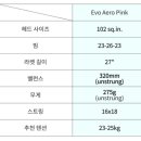 팝니다(바볼랏 이보 에어로 핑크 275g) 이미지