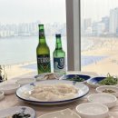 라움103 | [광안리 맛집] 민락회타운 밀양상회 &amp; 하씨횟집 | 드론쇼 명당에서 회 먹는 코스 추천 🐟🌊