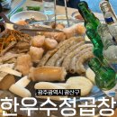 신창동도가니탕 | <광주광역시> 광산구 곱창 맛집 , 소곱창 전문점 “한우수정곱창”