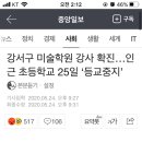 강서구 미술학원 강사 확진…인근 초등학교 25일 ‘등교중지’ 이미지