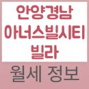 안양 경남아너스빌시티 | 2025년 10월 경기도 안양시 만안구 안양동 안양경남아너스빌시티 빌라 월세 시세 및 실거래가 가격 비교...