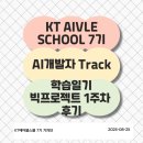 재난영상CCTV | [KT AIVLE School 7기] 빅프로젝트 1주차 후기✨