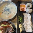 감자옹심이와 메밀막국수 이미지